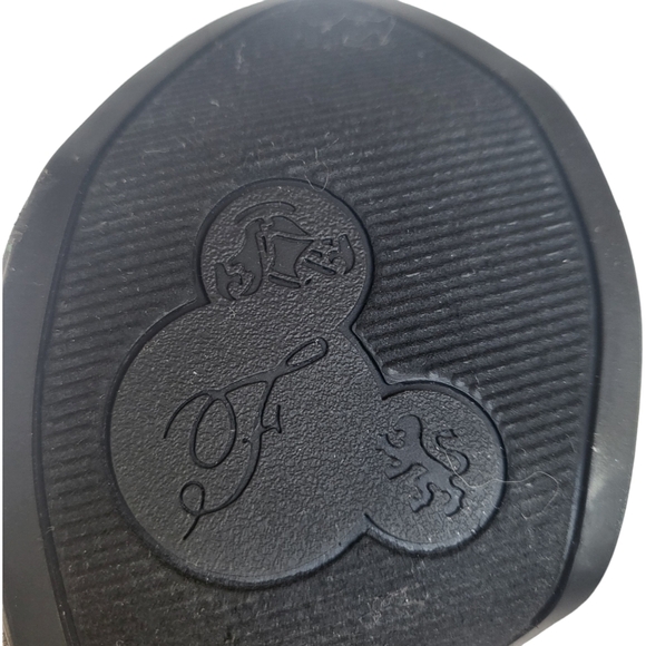 Fergie Black Platform Heel Bow Accent Peep Toe Slingback Size 8.5 Women's - Picture 9 of 13